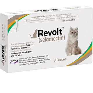 Revolt Topical Solution for Cats 15.1-22 lbs