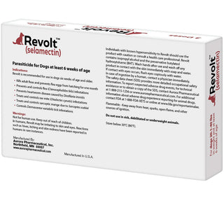 Revolt Topical Solution for Dogs 20.1-40 lbs backside