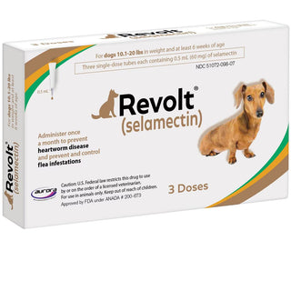 Revolt Topical Solution for Dogs, 10.1-20 lbs