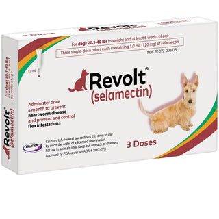 Revolt Topical Solution for Dogs 20.1-40 lbs