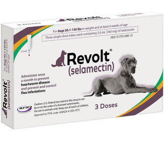 Revolt Topical Solution for Dogs 85.1-130 lbs