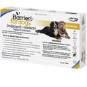 Barrier Topical Solution for Dogs, 88.1-110 lbs, (Yellow)