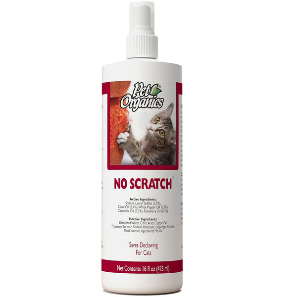 Pet Organics by NaturVet No Scratch Spray for Cats, 16-oz