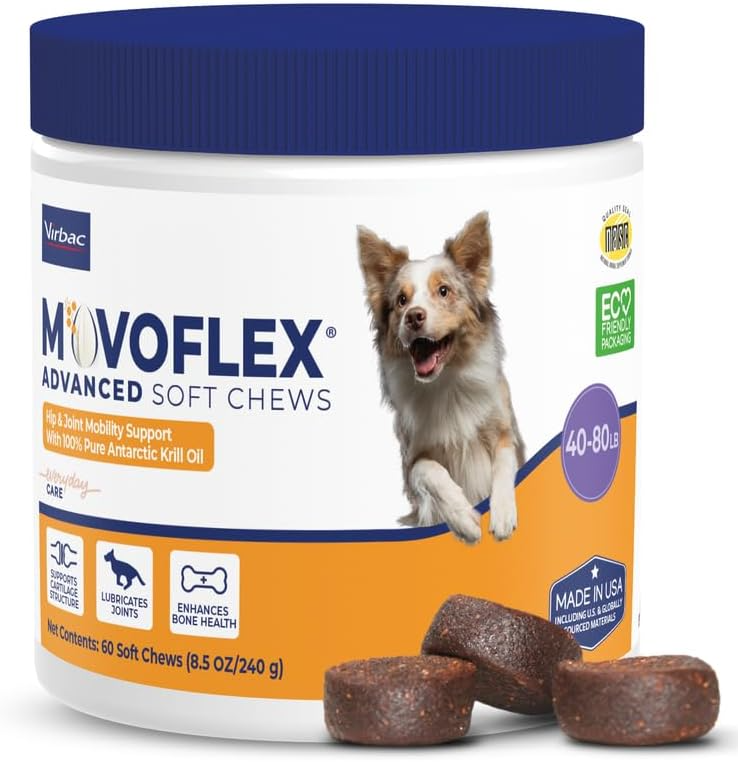 MovoFlex ADVANCED Joint Support for Medium Dogs (60 soft chews)