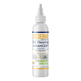 Swedermear ear cleaning product for dogs and cats on a white background