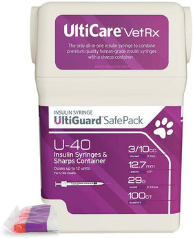 UltiCare VetRx UltiGuard Safe Pack, 0.3 cc, U-40, 29 x 1/2