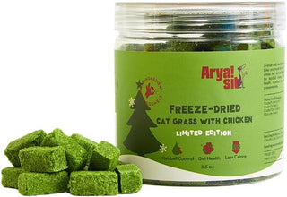 Arya Sit Freeze-Dried Cat Grass with Chicken Limited Edition, 3.5-oz