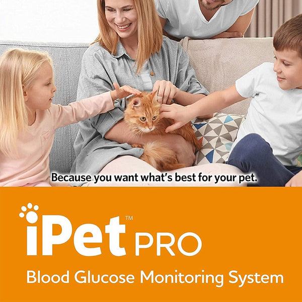 iPet PRO Blood Glucose Monitoring System Starter Kit for Dogs & Cats