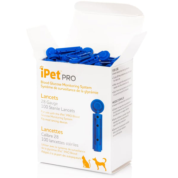 iPet PRO Ulti-Thin Sterile Lancets for Dogs & Cats