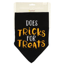 Pearhead Trick or Treat Dog Halloween Bandana, Small/Medium