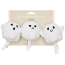 Pearhead Halloween Ghosts Dog Toys, Set of 3
