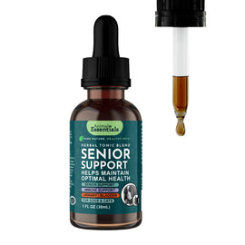 Animal Essentials Senior Support Herbal Tonic to Maintain Optimal Health for Dogs & Cats - Pet Vitamins & Supplements 1