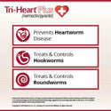 Tri-Heart Plus for Dogs up to 25lbs features