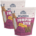 Natural Balance Rewards Jumpin' Stix Soft & Chewy with Real Venison Dog Treats 4-oz, 2-pack