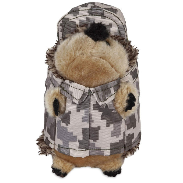 Petmate Zoobilee Army Heggies Plush Dog Toy