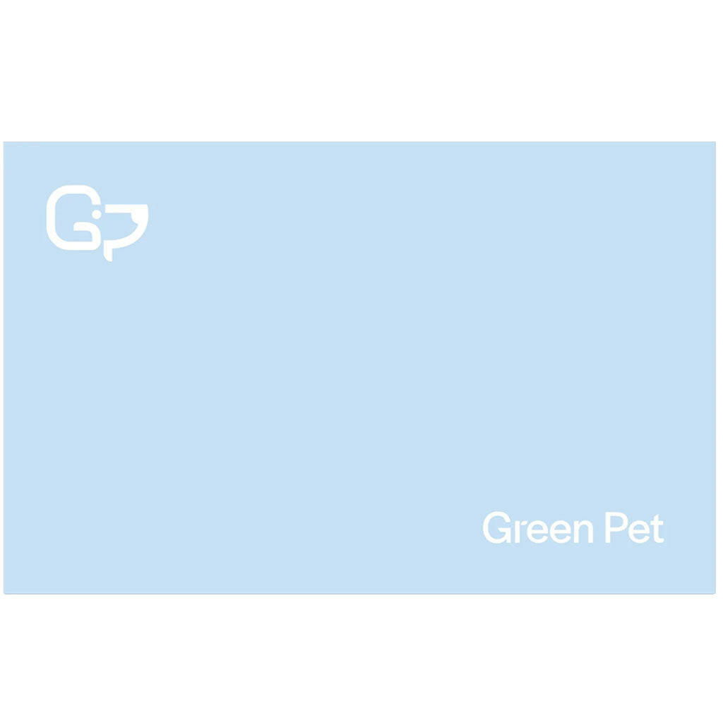 Green Pet Cool Pet Pad Cover light blue