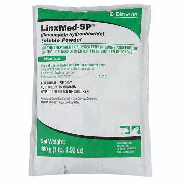 LinxMed-SP (lincomycin) Soluble Powder for Swine and Chickens