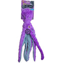 Ethical Skinneeez Extreme Stuffing-Free Squeaky Octopus Plush Dog Toy, Color Varies, 16" purple