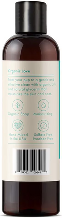 kin+kind Organics Jasmine & Lily Oatmeal Shampoo for Dogs (12 oz)