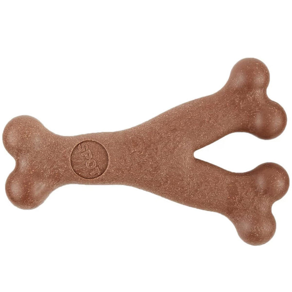 Ethical Pet Bam-bones Bacon Flavored Wish Bone for Dogs