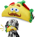 Spot Fun Food Plush Dog Toy Taco Multi-Color, Small