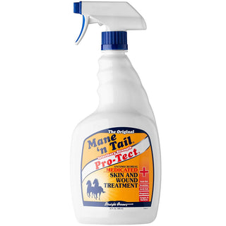 Mane 'n Tail Pro-Tect Antimicrobial Medicated Skin & Wound Treatment Spray for Horses