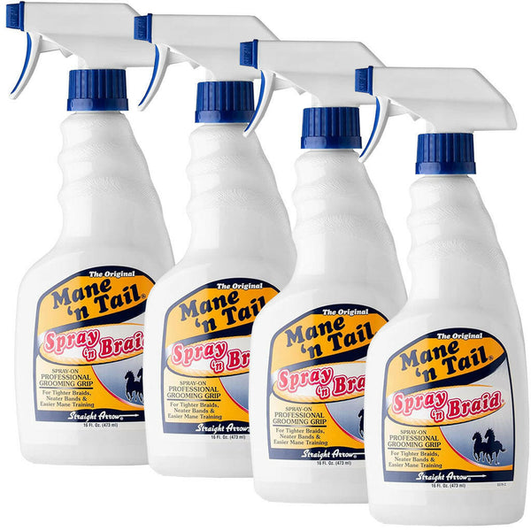 Mane 'n Tail Spray 'n Braid for Horses 64oz