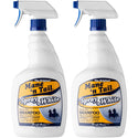 Mane 'n Tail Shine 'n White Spray on Shampoo plus Conditioning Blue Toning Shampoo 64 oz