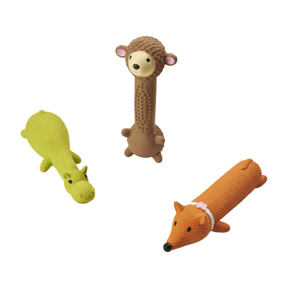 Spot Latex Friends Dog Toy, Assorted, 9-in