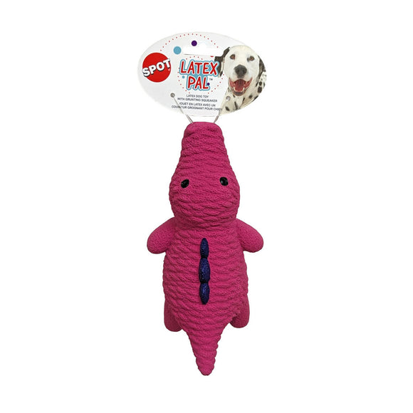 Spot Latex Pals Dog Toy, Assorted, 7.5-in
