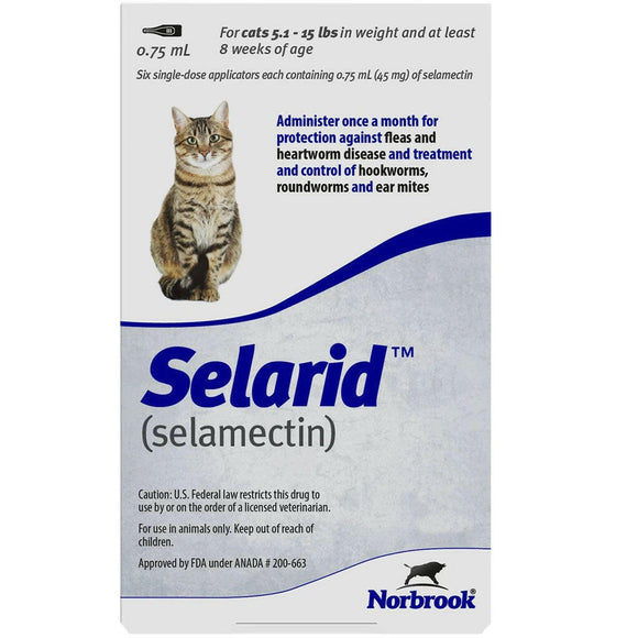 Selarid Topical Solution for Cats