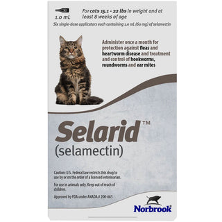 Selarid for Cats 15.1-22 lbs 1 dose