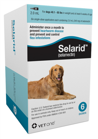 Selarid for Dogs 40.1-85 lbs
