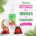 Tropiclean Berry Breeze Deodorizing Spray for Pets (8 oz)