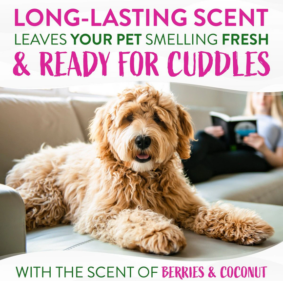 Tropiclean Berry Breeze Deodorizing Spray for Pets (8 oz)