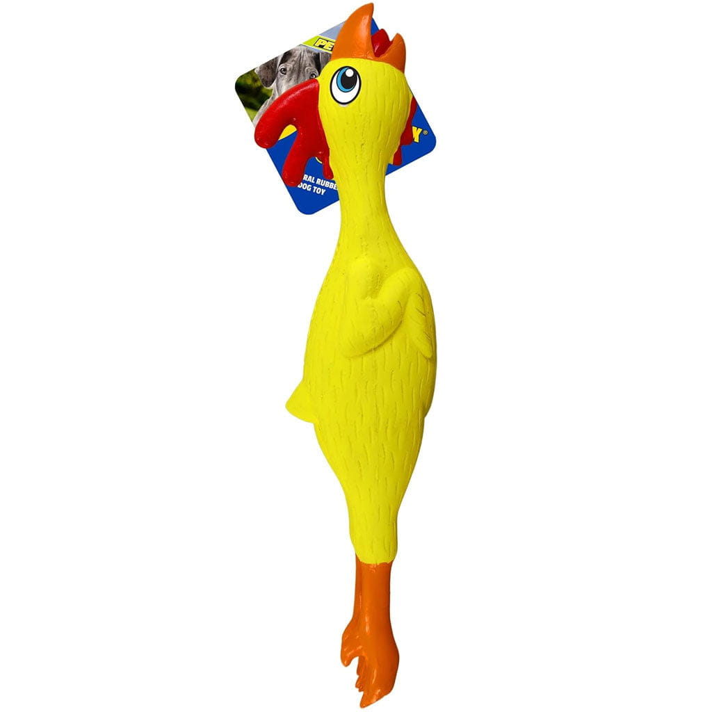 Petsport NaturFlex latex rubber chicken dog toy