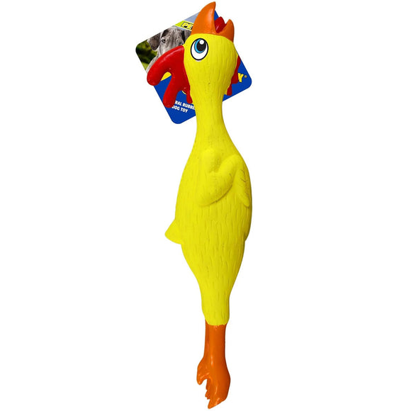 Petsport USA NaturFlex Latex Rubber Chicken Toy