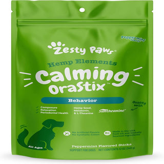 Zesty Paws Hemp Elements Orastix Calming Original Flavor Dog (12 oz)
