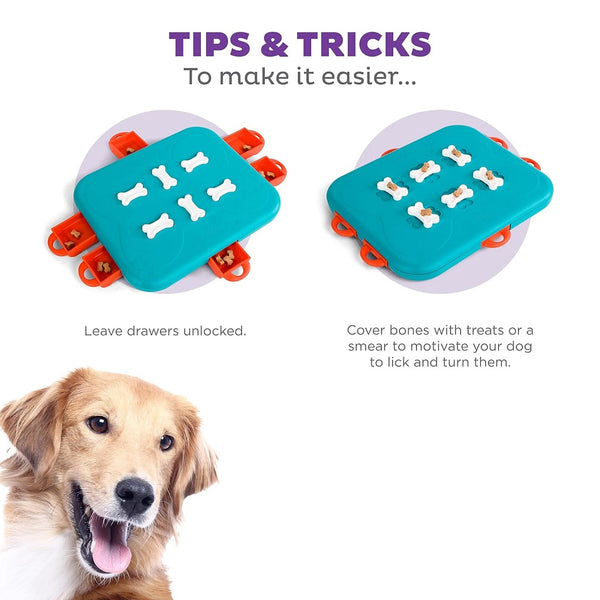 Outward Hound Casino Interactive Treat Puzzle Dog Toy Advanced