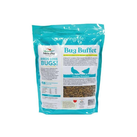 Manna Pro Bug Buffet Treats for Chickens (30 oz)