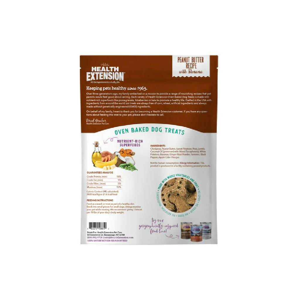 Health Extension Grain Free Peanut Butter & Banana Treats (2.25 lb)