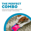 Outward Hound Invincible Minis Squeaky Pig Pink Dog Toy (Extra Small)