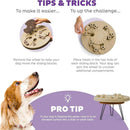 Outward Hound Worker Interactive Treat Puzzle Toy For Dog ,Tan