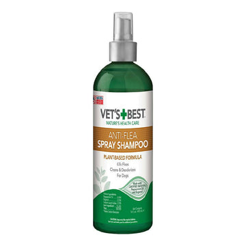 Vet's Best Natural Anti-Flea Easy Spray Shampoo (16 oz)