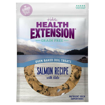 Health Extension Grain Free Salmon & Kale Dog Treats (6 oz)