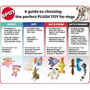 Ethical Skinneeez Big Bite Bear Stuffing-Free Plush Dog Toy