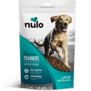 Nulo dog food package with a dog running on a road