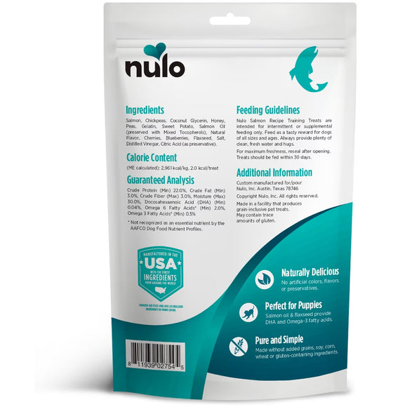 Nulo pet food package with text and branding on a white background
