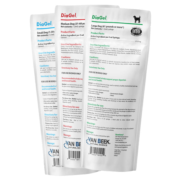 DiaGel Anti-Diarrheal Gel for Large Dogs (5 ml)