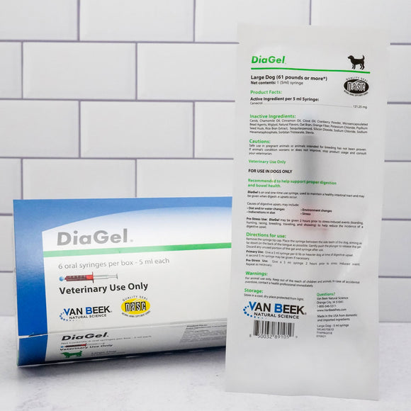 DiaGel Anti-Diarrheal Gel for Large Dogs (5 ml)